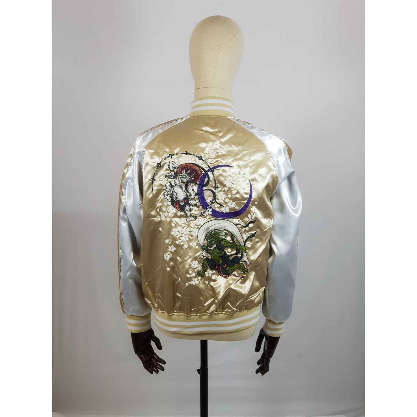 Sukajan FUJIN RAIJIN WHITE Unpadded