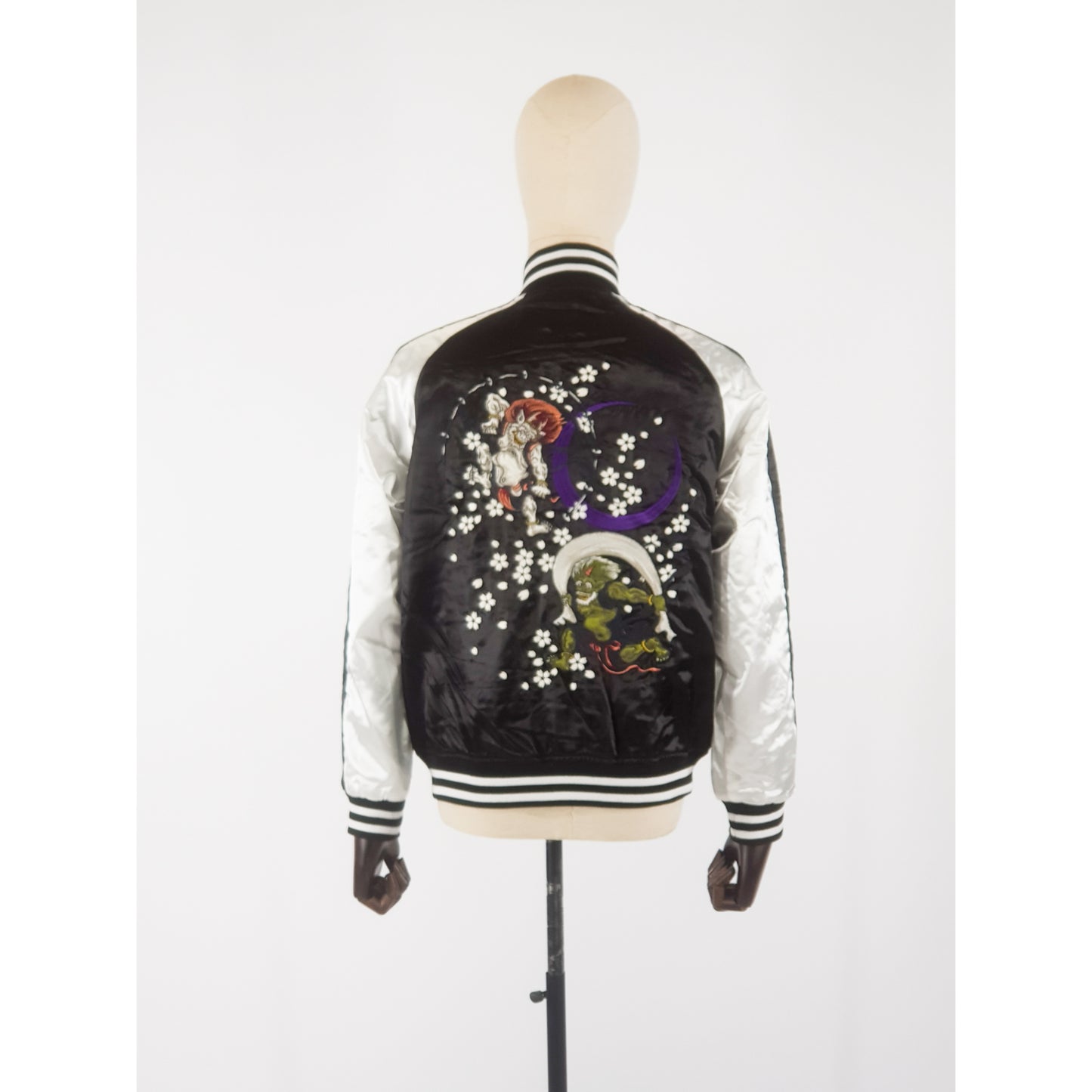 Sukajan Raijin Fujin - Black