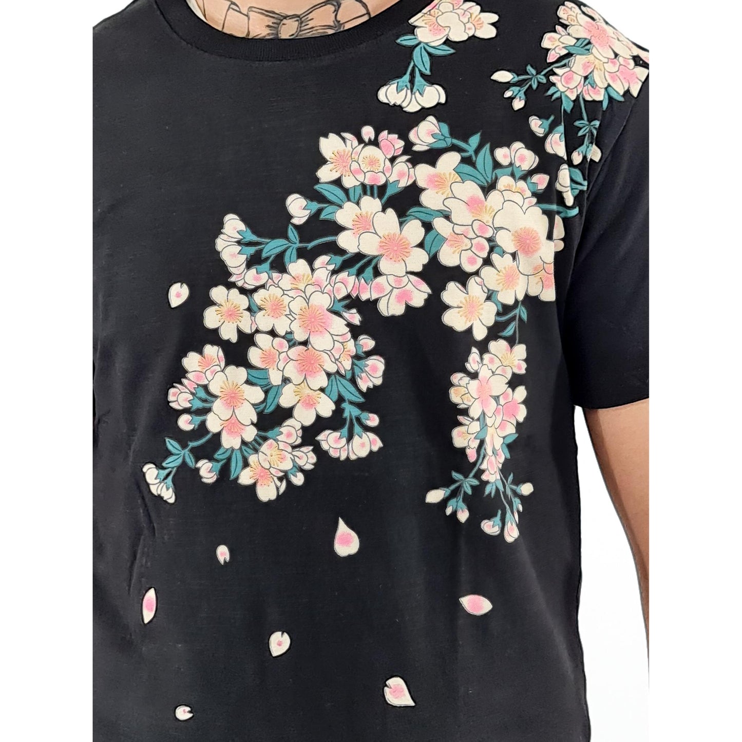 Black short sleeve t-shirt - Phoenix