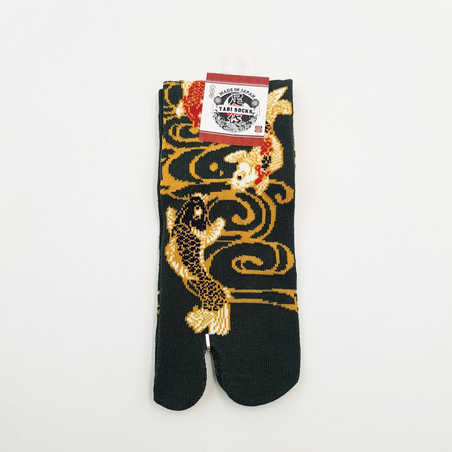 Japanese Cotton Tabi Socks - Koi