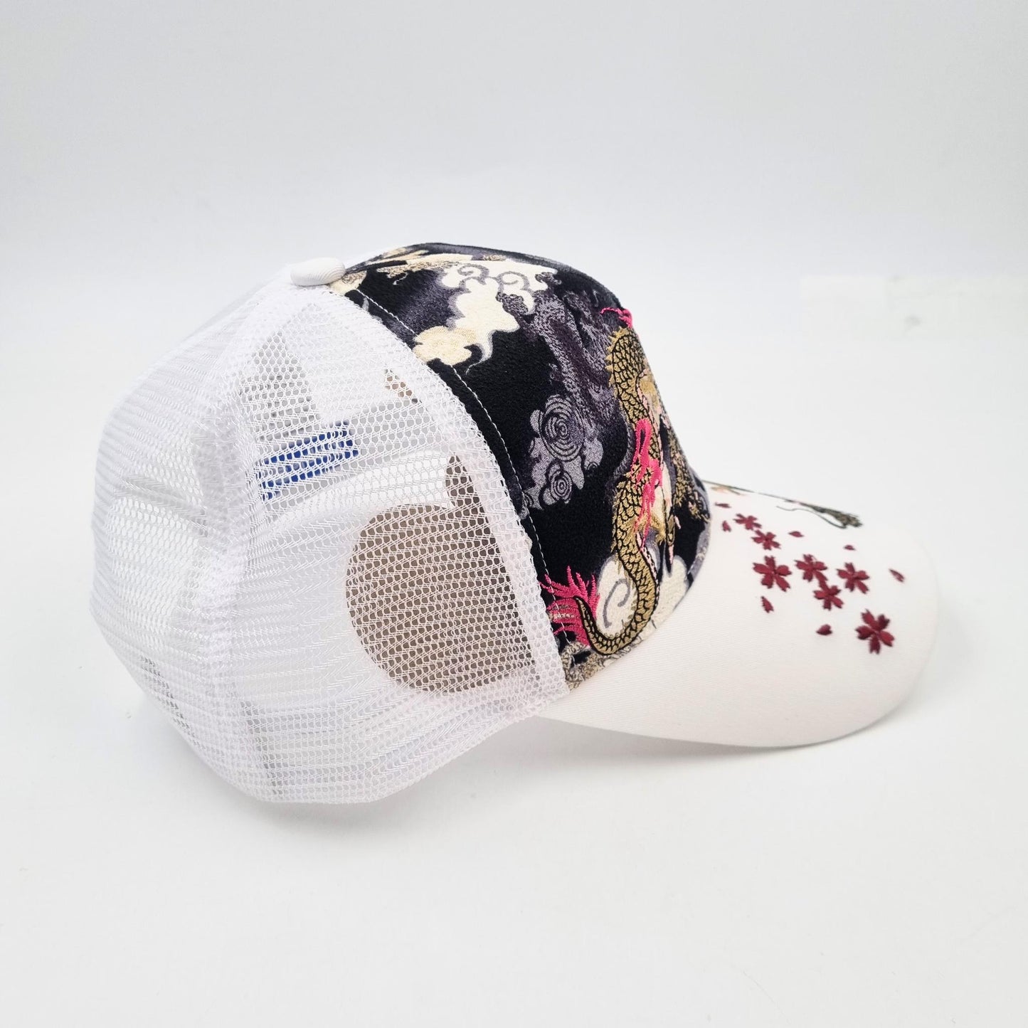 Casquette à resille blanche - Double Dragon