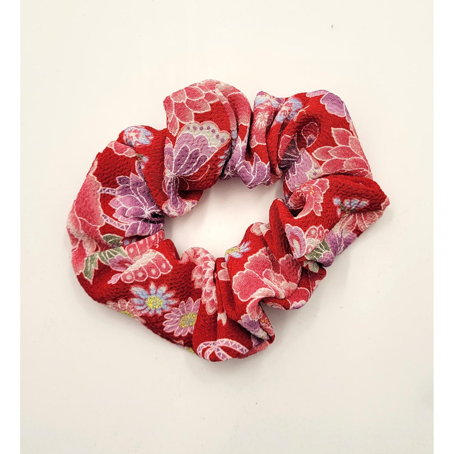 Chouchou en tissu chirimen