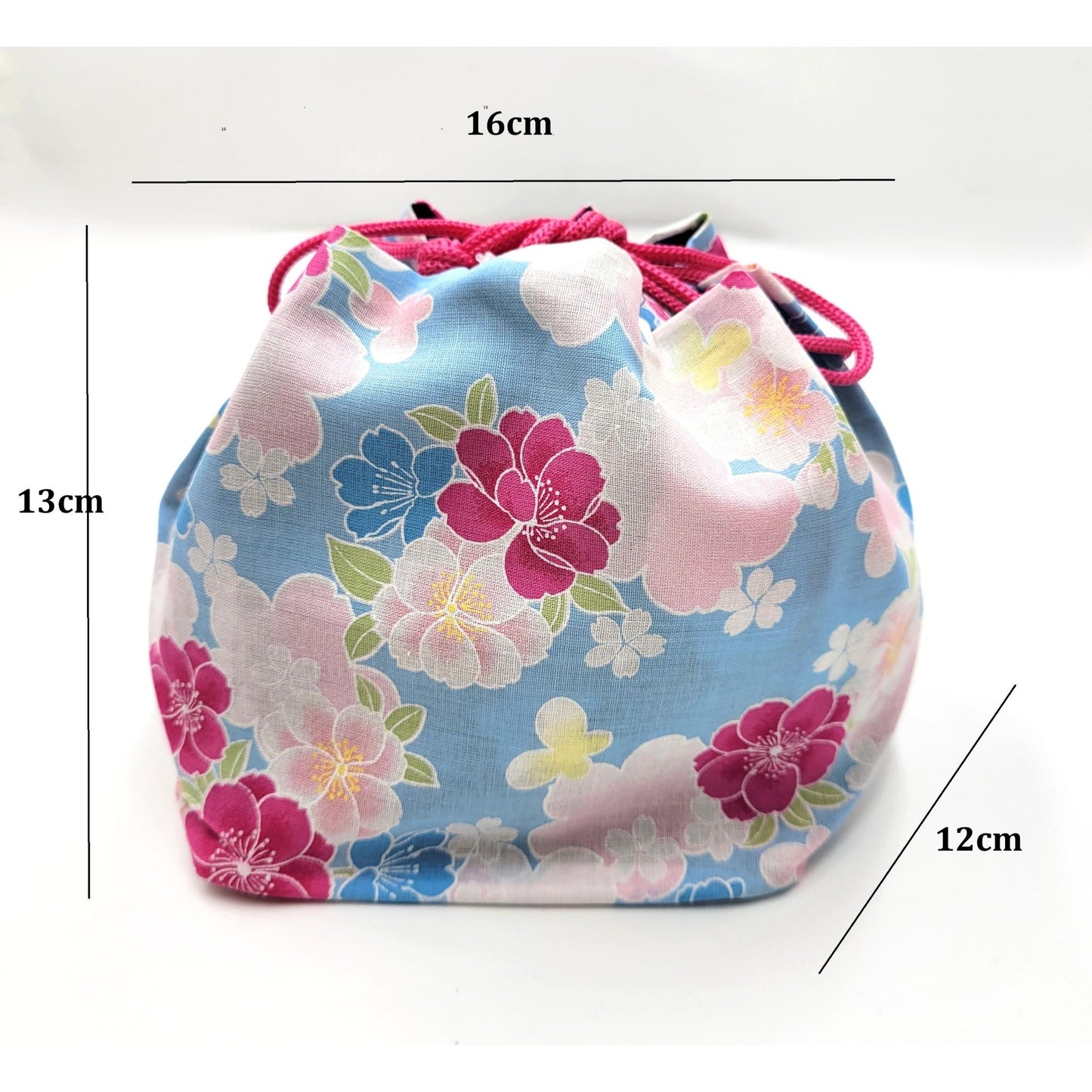 Reversible Kinchaku Bag – SAKURA AND THE BLACK CAT