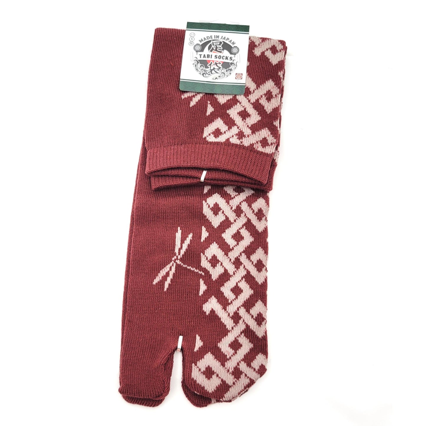 Chaussettes Japonaises Tabi - Motif Libellule - Taille EU40-45