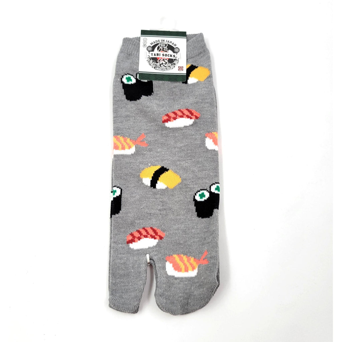 Chaussettes Japonaises Tabi en Coton et Motif SushiTaille 40-45