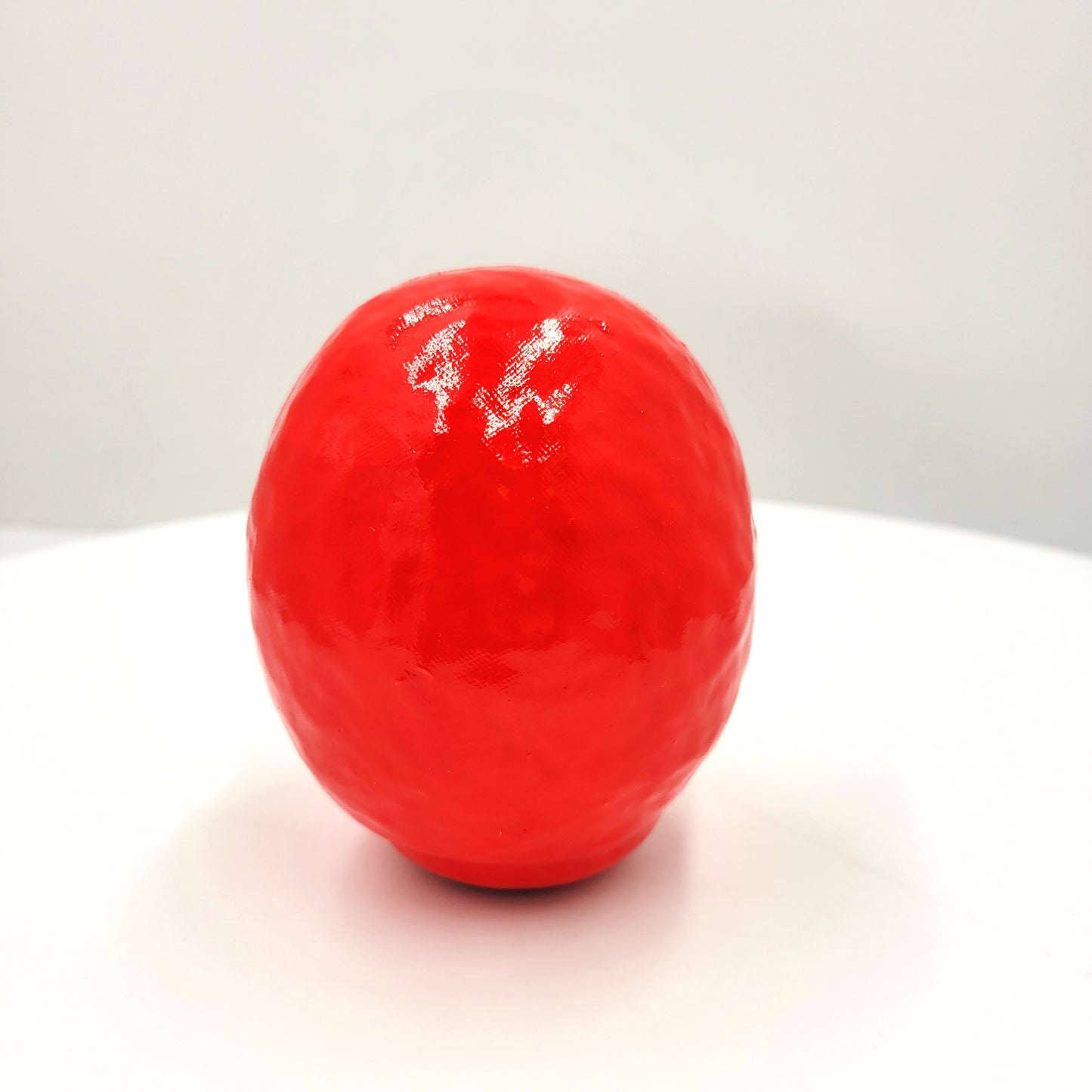 Red Daruma lucky charm figurine M size