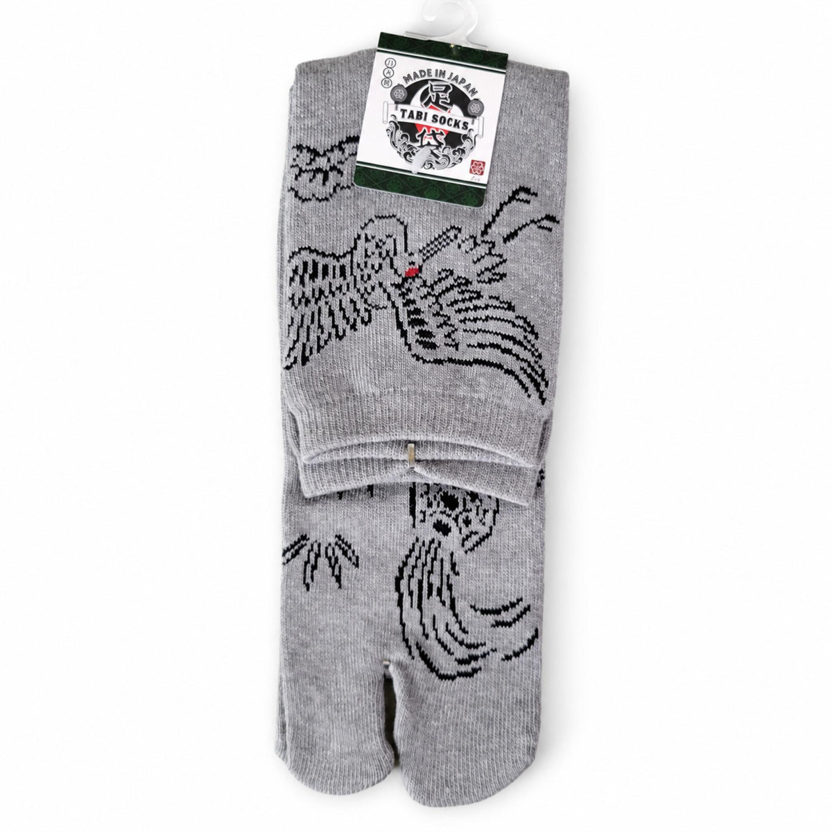Chaussettes Japonaises Tabi - Grue et Tortue - Taille EU 40 - 45