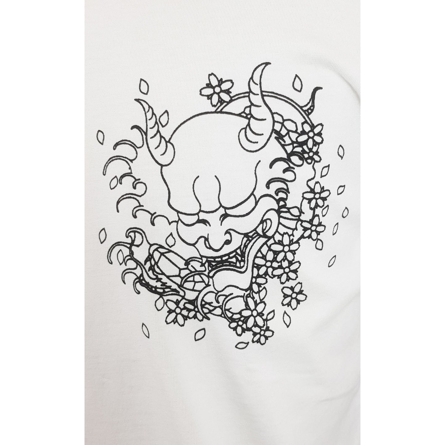 White short-sleeved t-shirt - Oni
