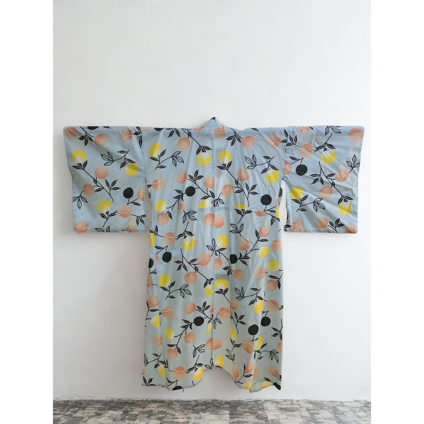 Cotton Yukata – Fruit and Foliage Pattern