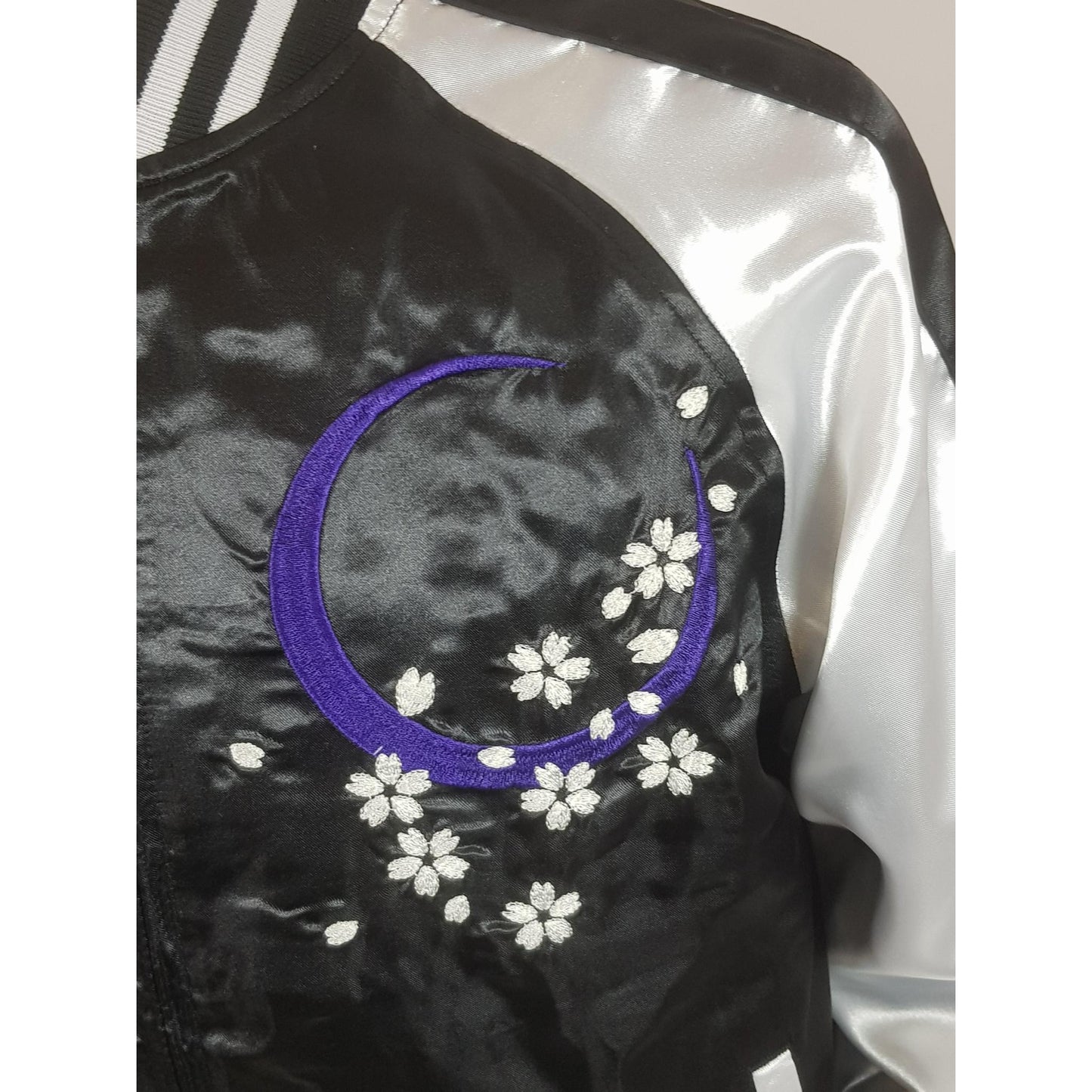 Sukajan Koi and Dragon - Navy