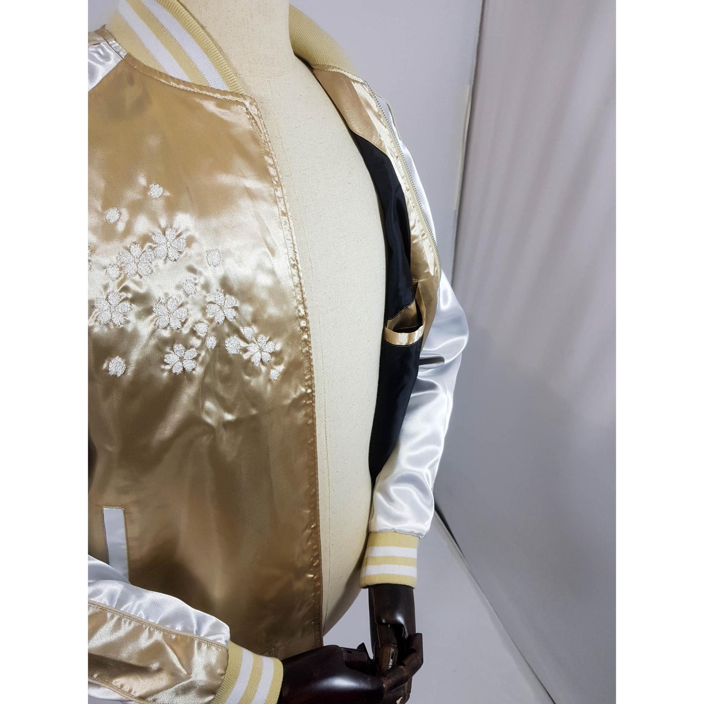 Sukajan Koi and Dragon - Navy