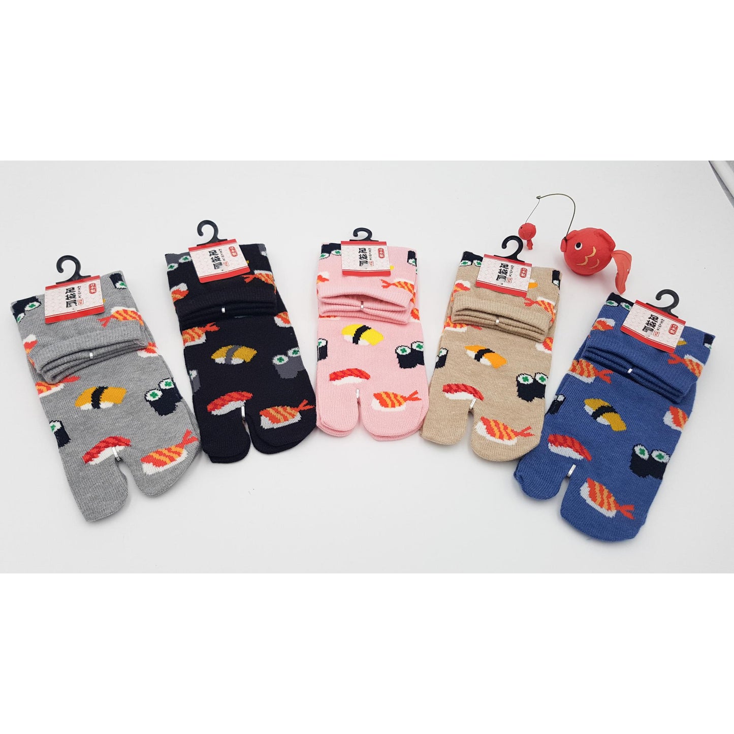 Chaussettes Japonaises Tabi en Coton - Sushi