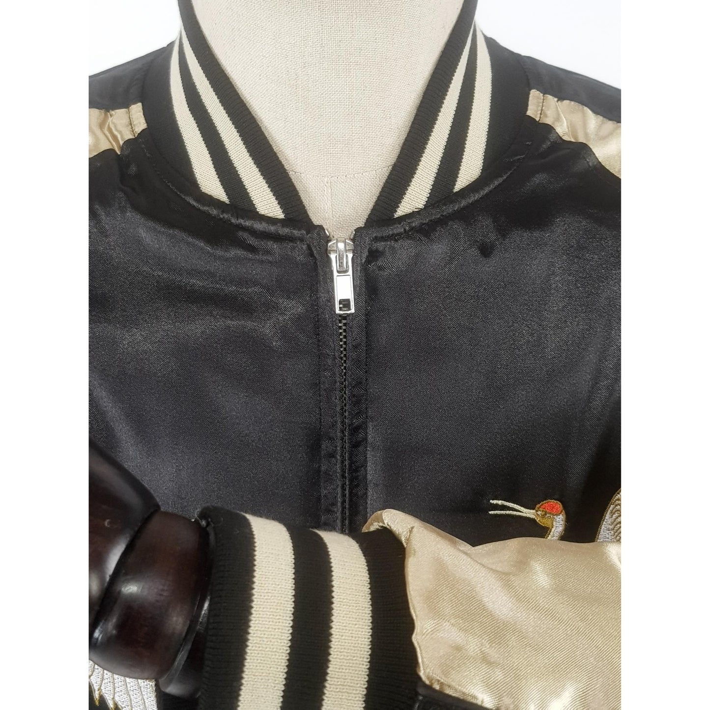 Sukajan Raijin Fujin - Black