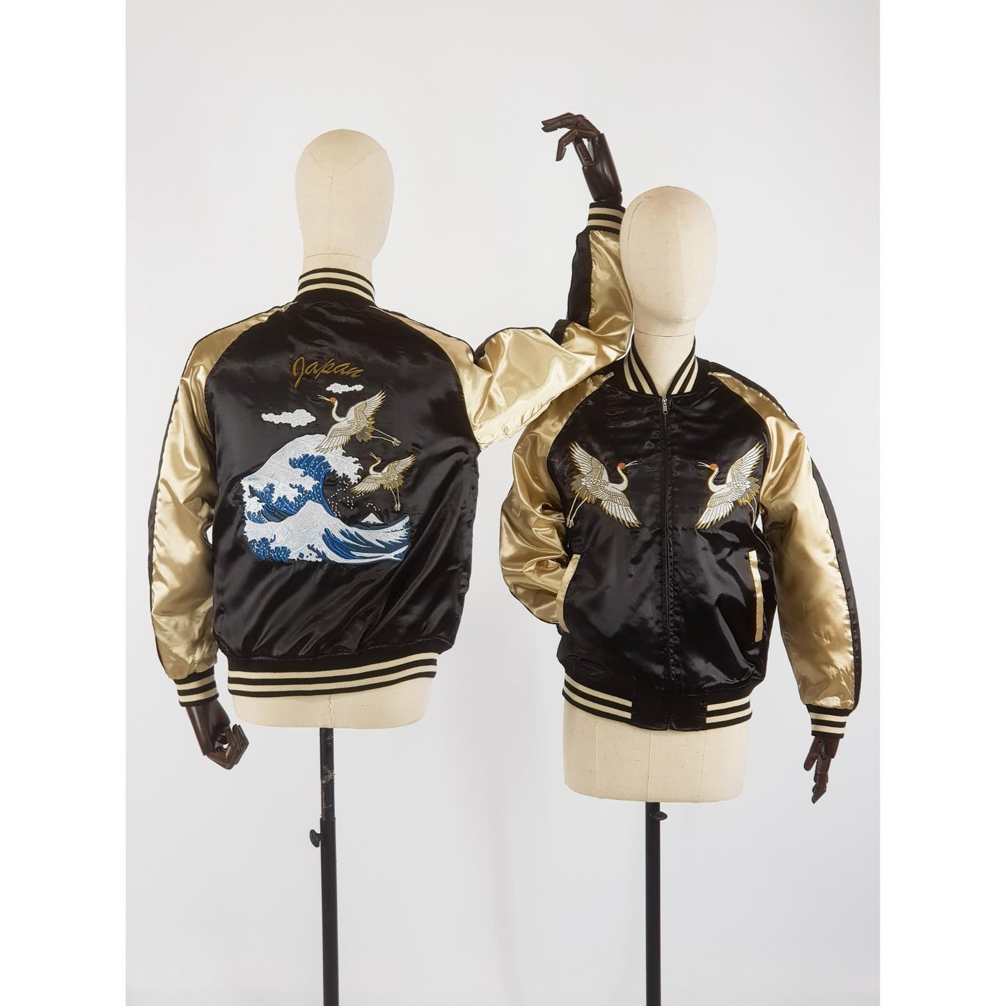 Sukajan Raijin Fujin - Black