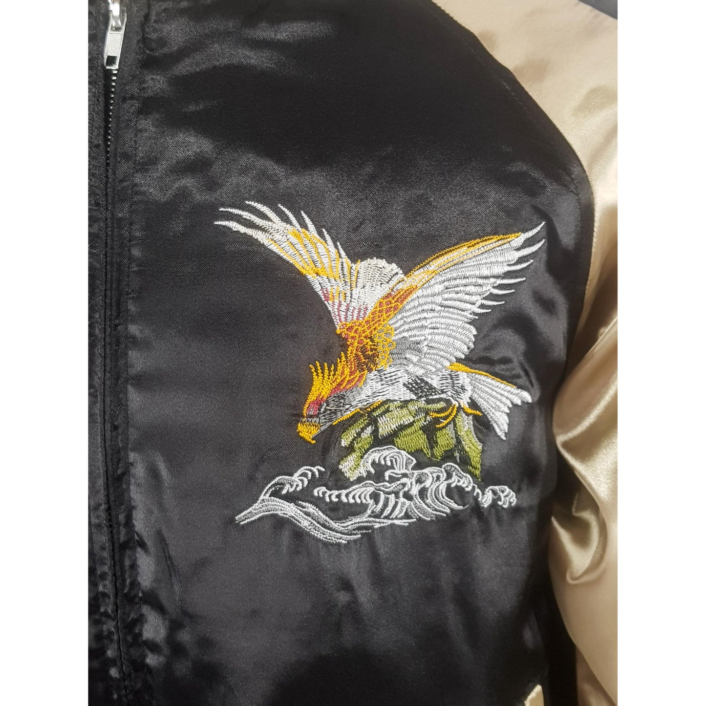 Sukajan Green Eagle Bomber