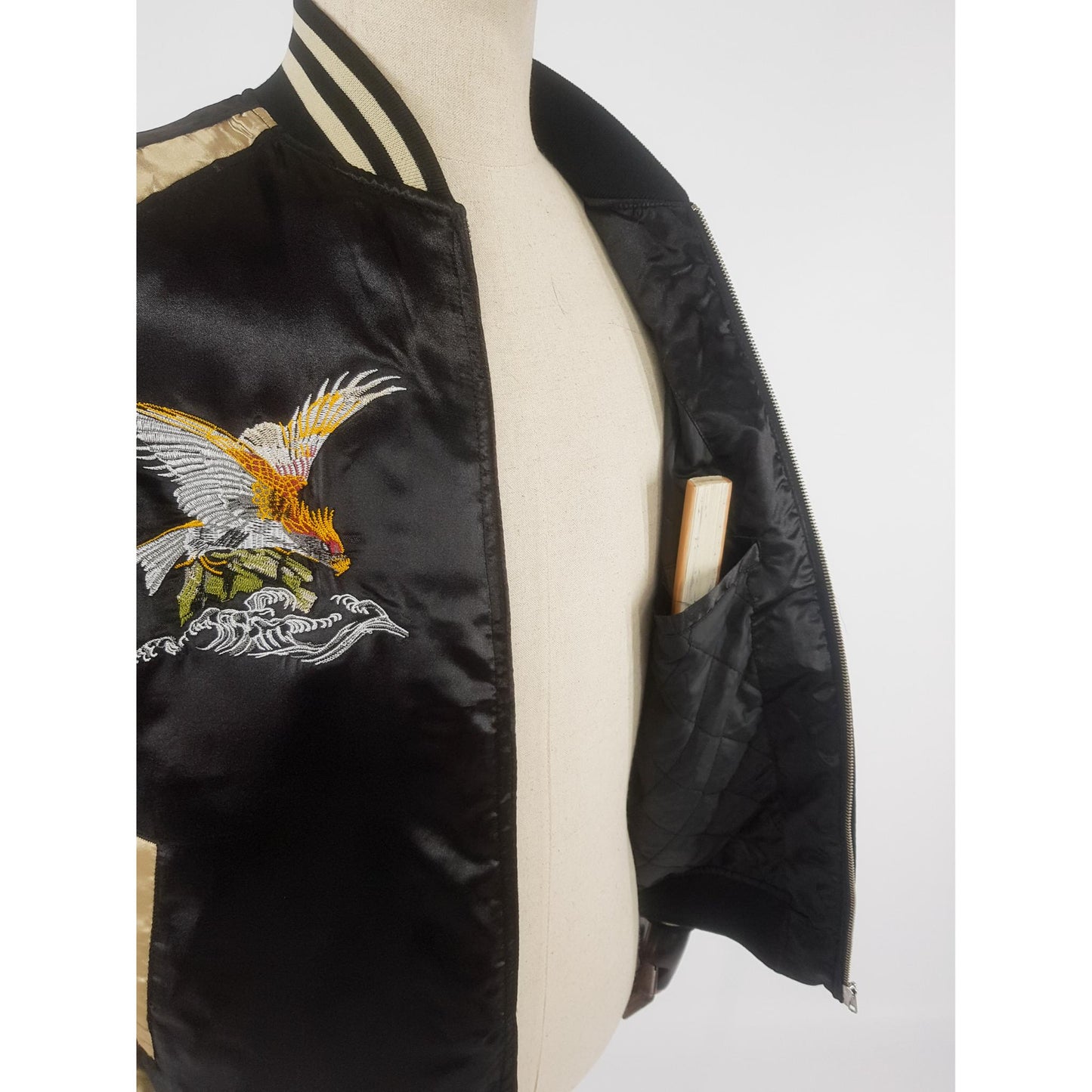 Sukajan Green Eagle Bomber