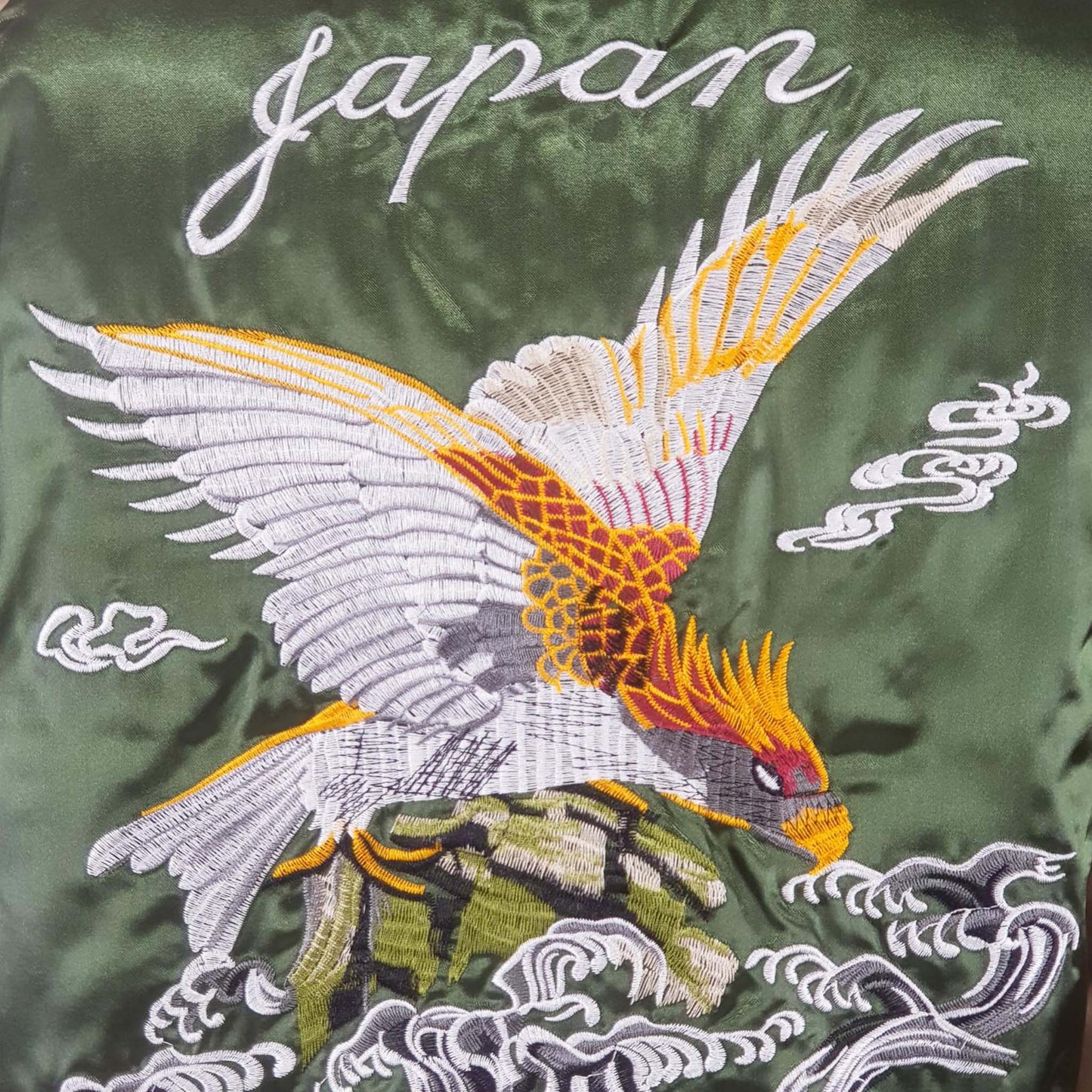 Bomber Sukajan aigle vert