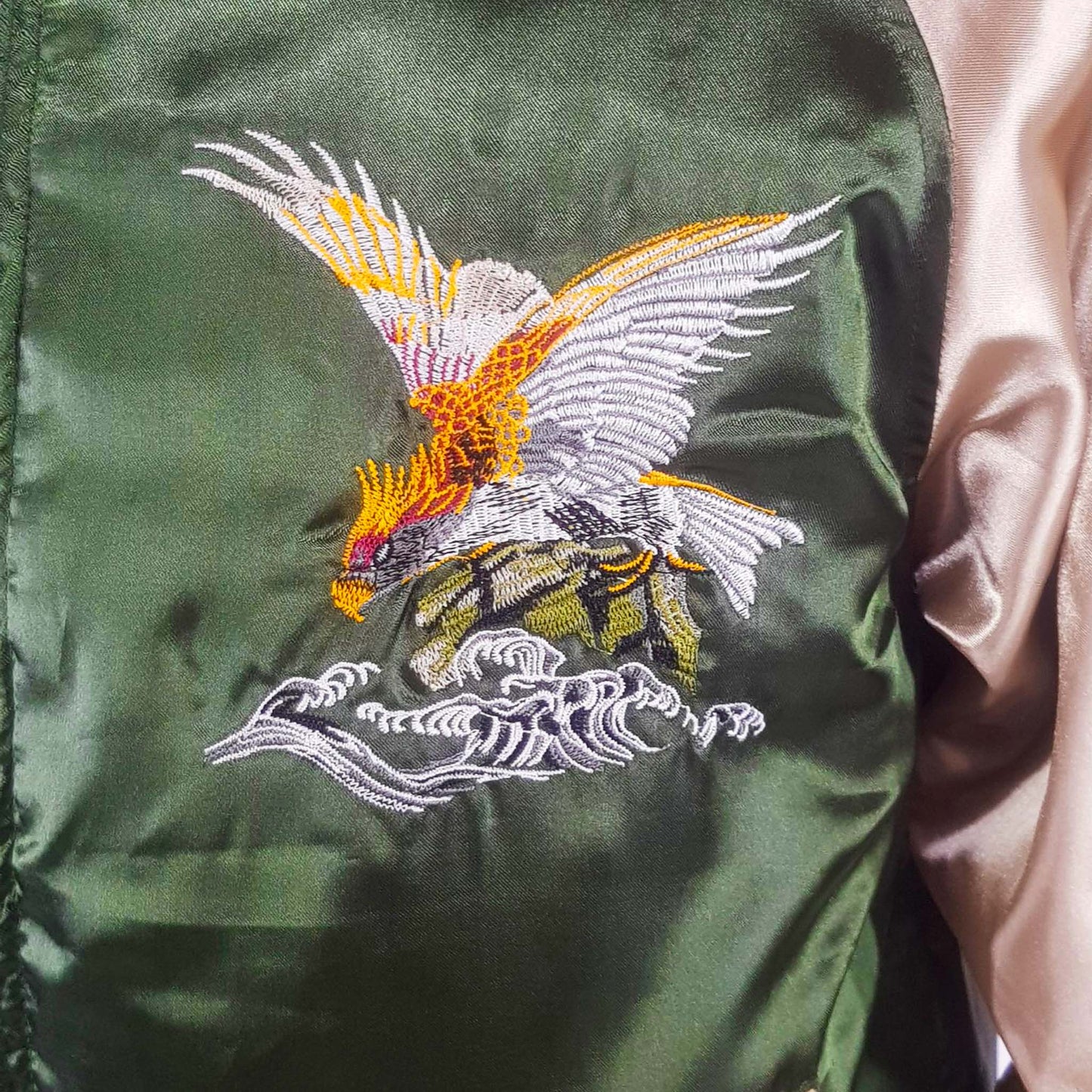 Bomber Sukajan aigle vert