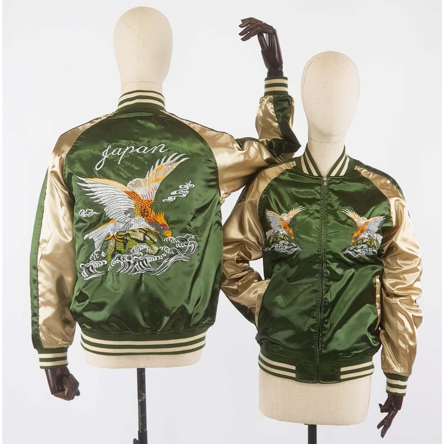 Bomber Sukajan aigle vert