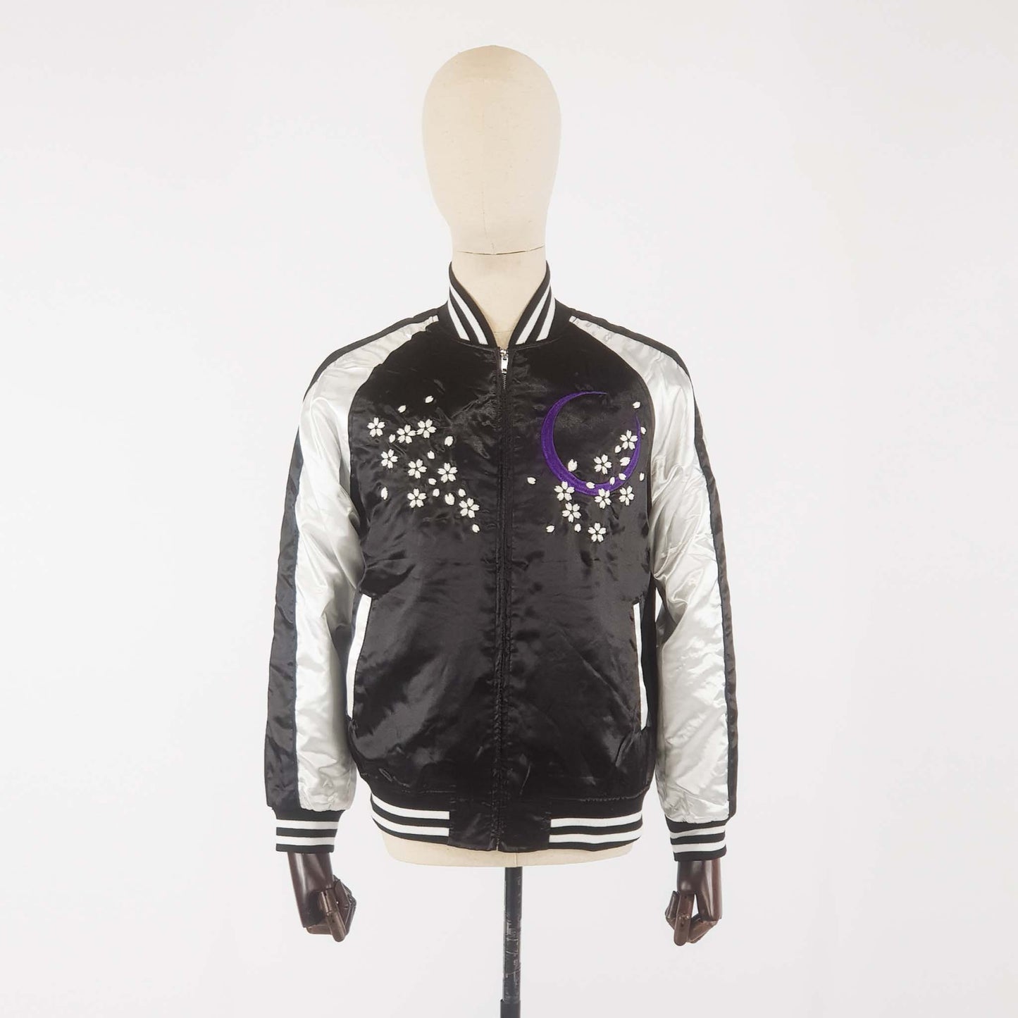 Sukajan Koi and Dragon - Navy