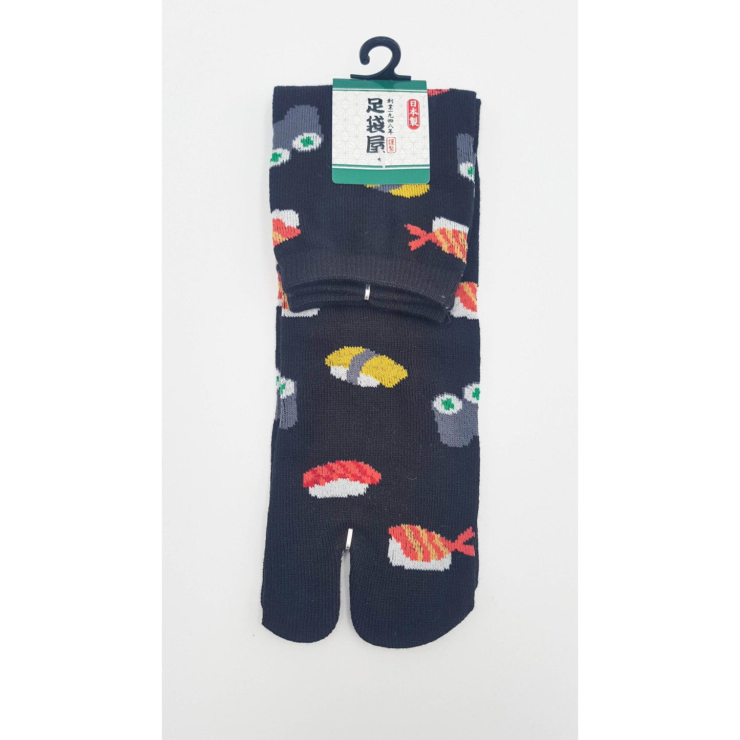 Chaussettes Japonaises Tabi en coton - Sushi et Maki Taille Large