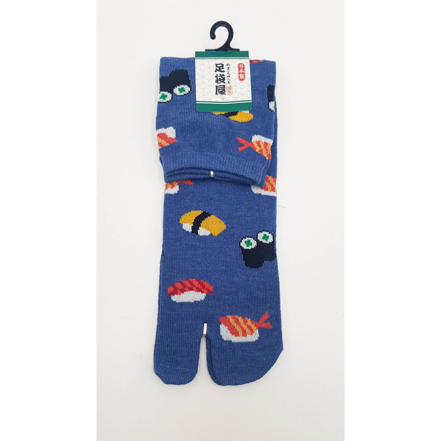 Chaussettes Japonaises Tabi en coton - Sushi et Maki Taille Large