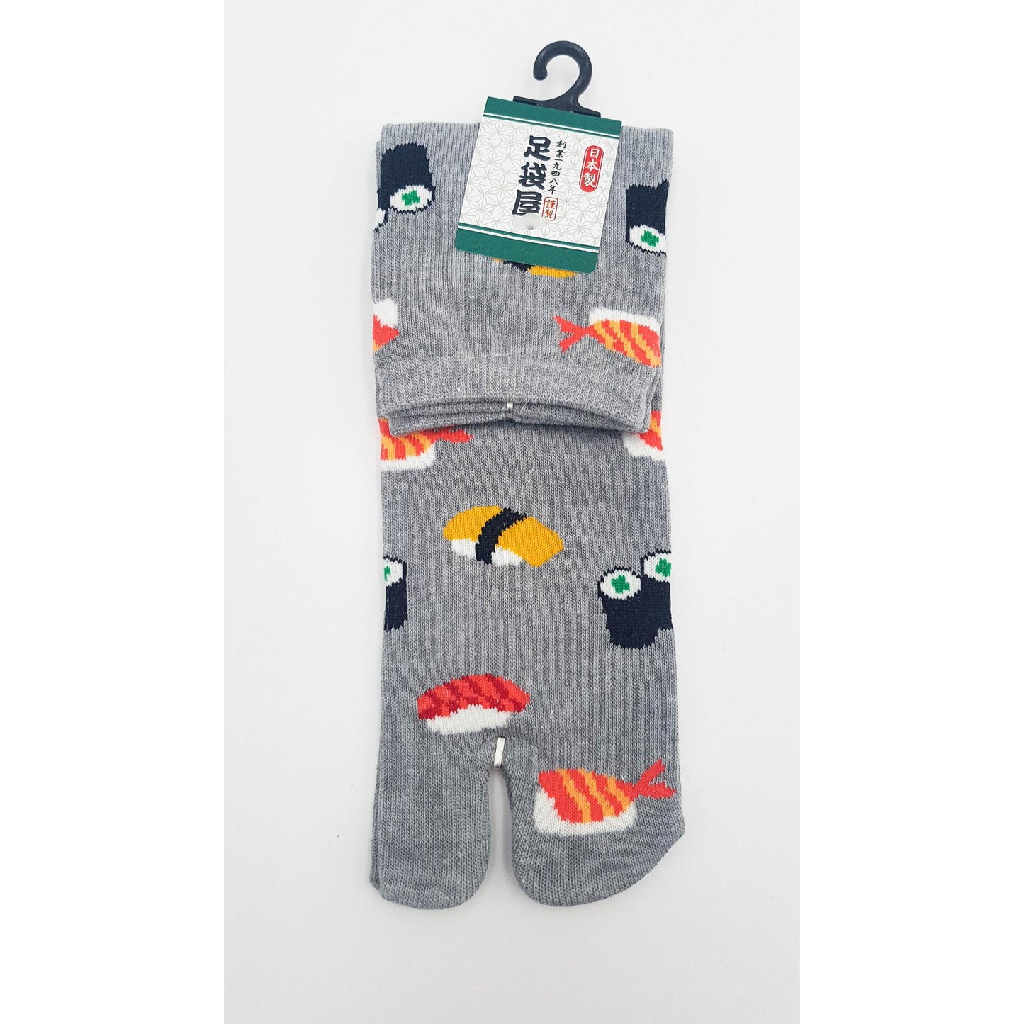 Chaussettes Japonaises Tabi en coton - Sushi et Maki Taille Large