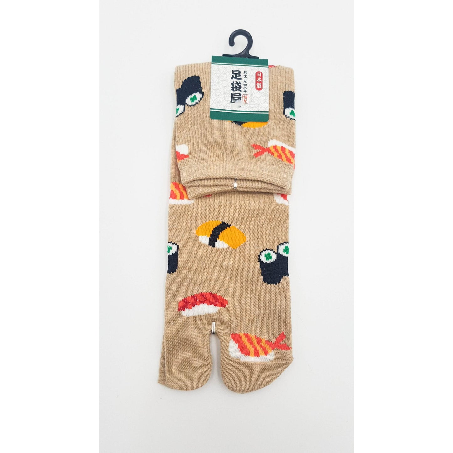 Chaussettes Japonaises Tabi en coton - Sushi et Maki Taille Large