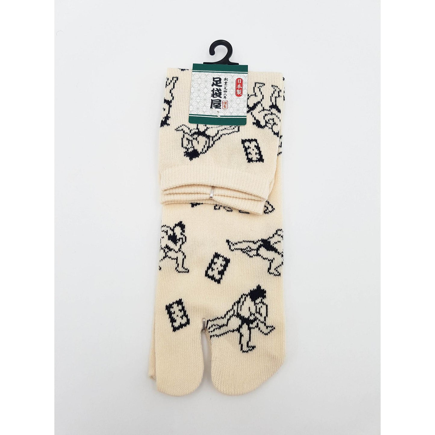 Chaussettes Japonaises Tabi en coton - Sumotori Taille Large