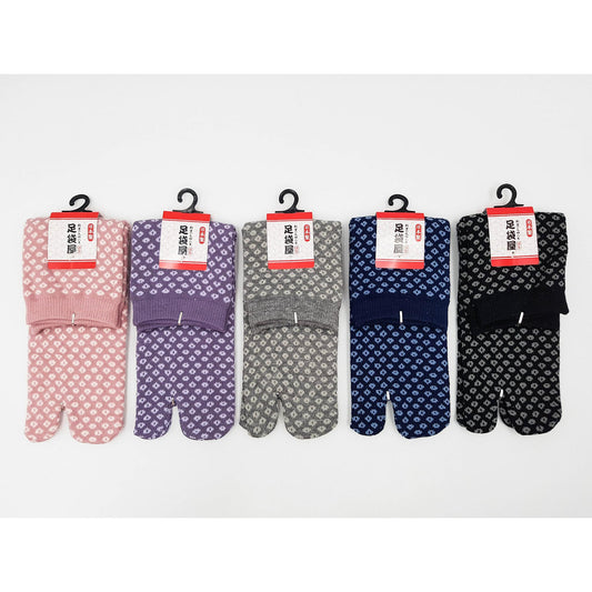 Chaussettes Japonaises Tabi en coton - Hishigata