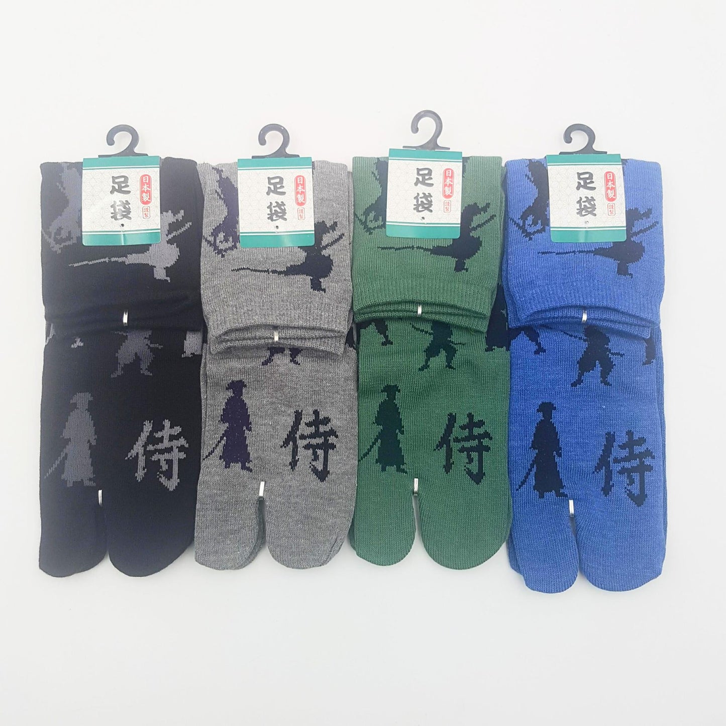 Chaussettes Japonaises Tabi en coton - Samouraï Taille Large