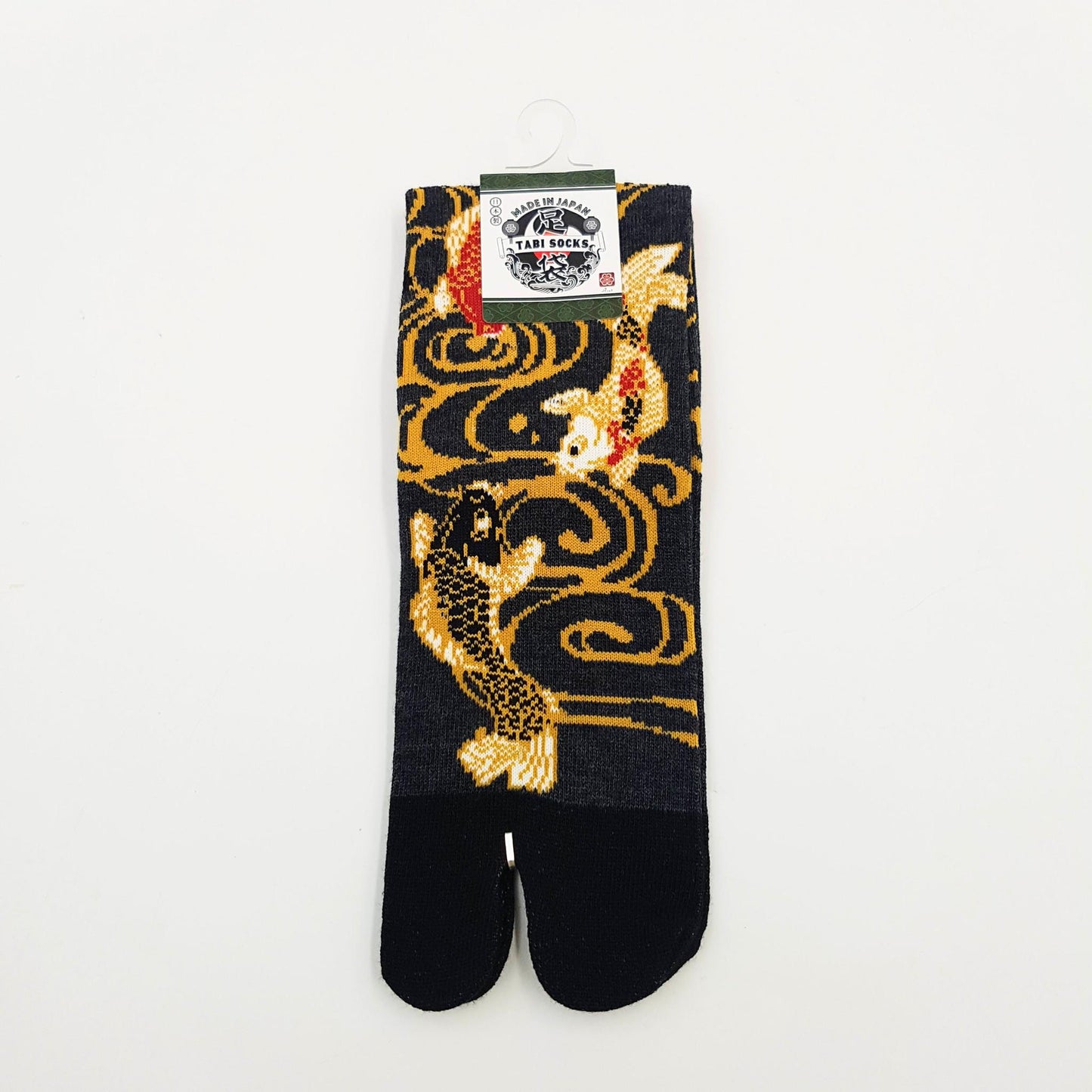 Chaussettes Japonaises Tabi en coton - Koi Taille Large