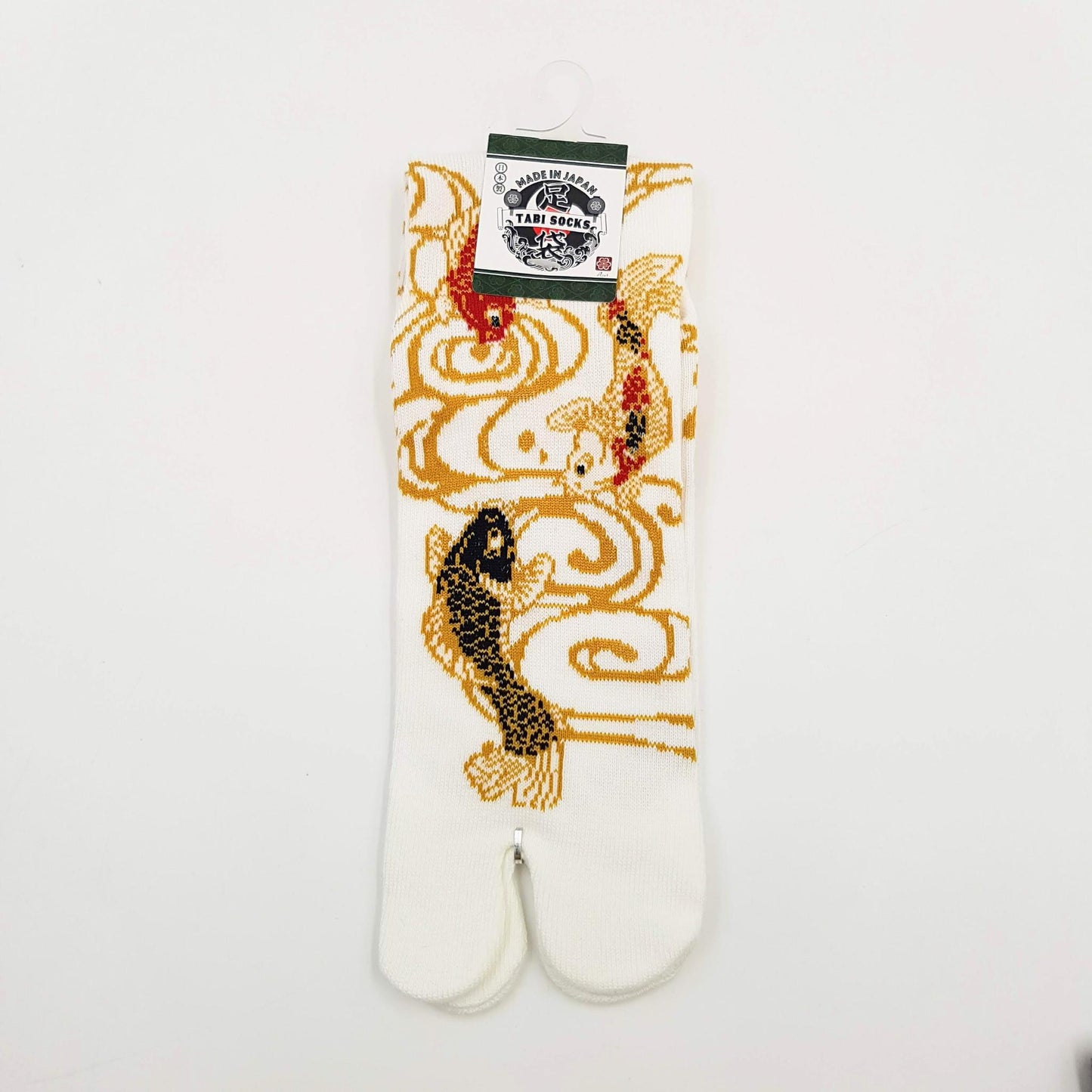 Chaussettes Japonaises Tabi en coton - Koi Taille Large