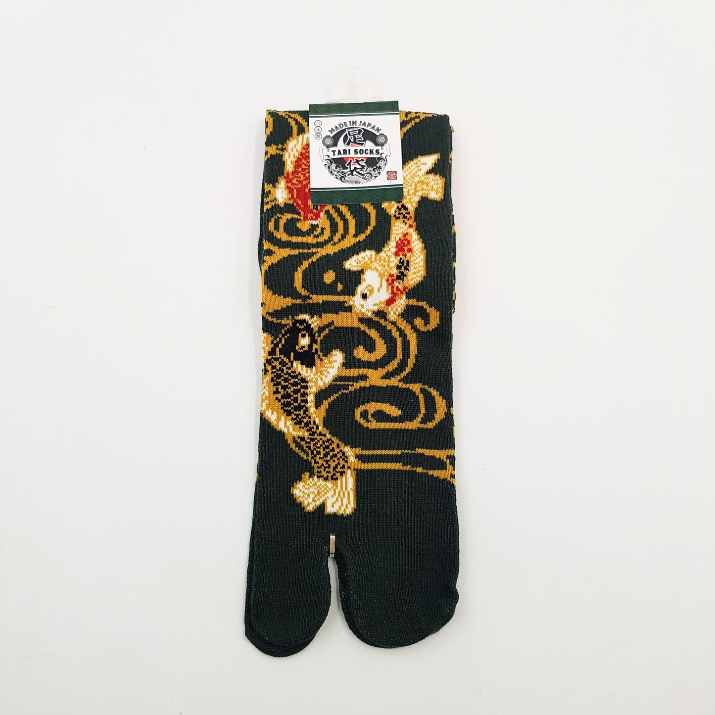 Set de Chaussettes 3 pairs Tabi Japonaises – Vert & Noir
