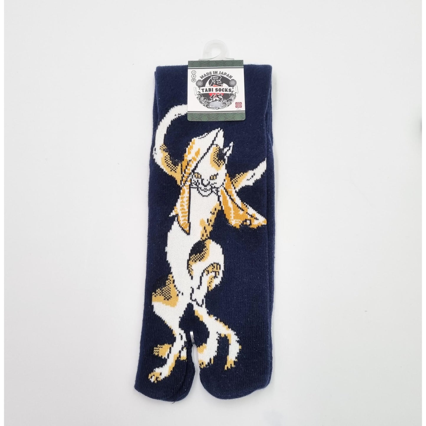 Chaussettes Japonaises Tabi en coton - Chat Dansant Taille Large