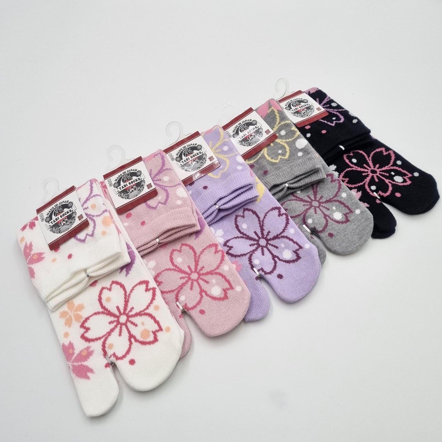 Chaussettes Japonaises Tabi en coton - Sakura