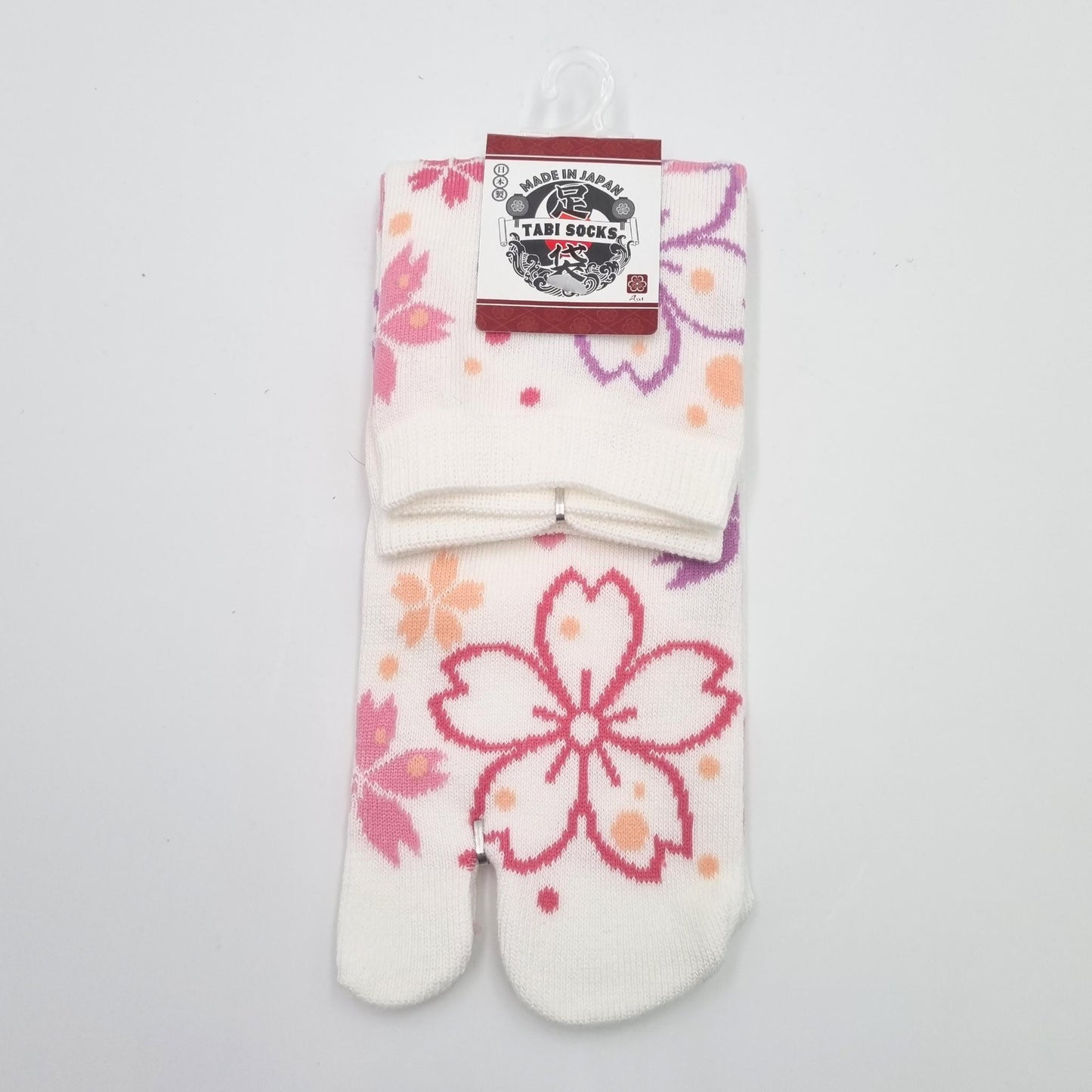 Chaussettes Japonaises Tabi en coton - Sakura