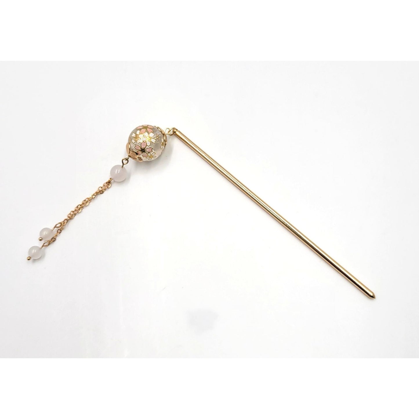 Pic à chignon japonais Kanzashi - Boule de verre