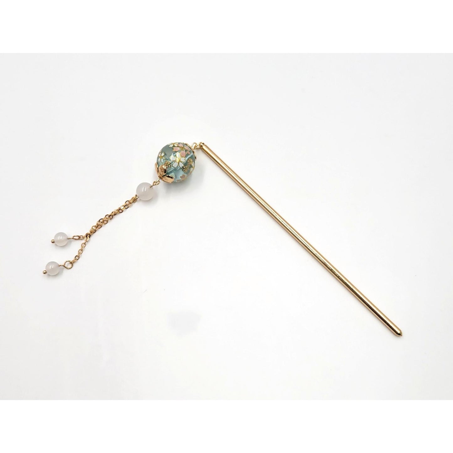 Pic à chignon japonais Kanzashi - Boule de verre