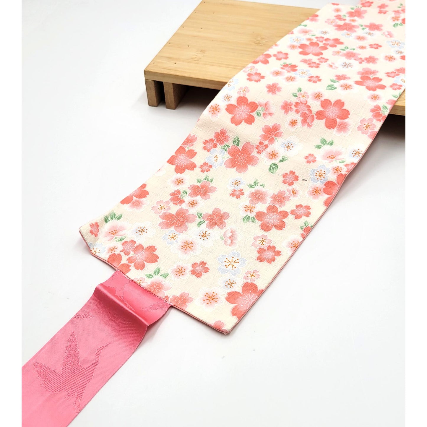 Musubi reversible cotton belt - Sakura