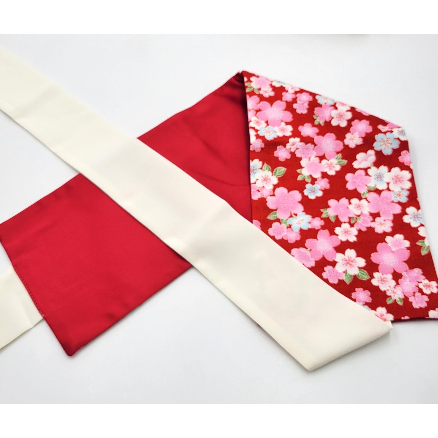 Musubi reversible cotton belt - Sakura
