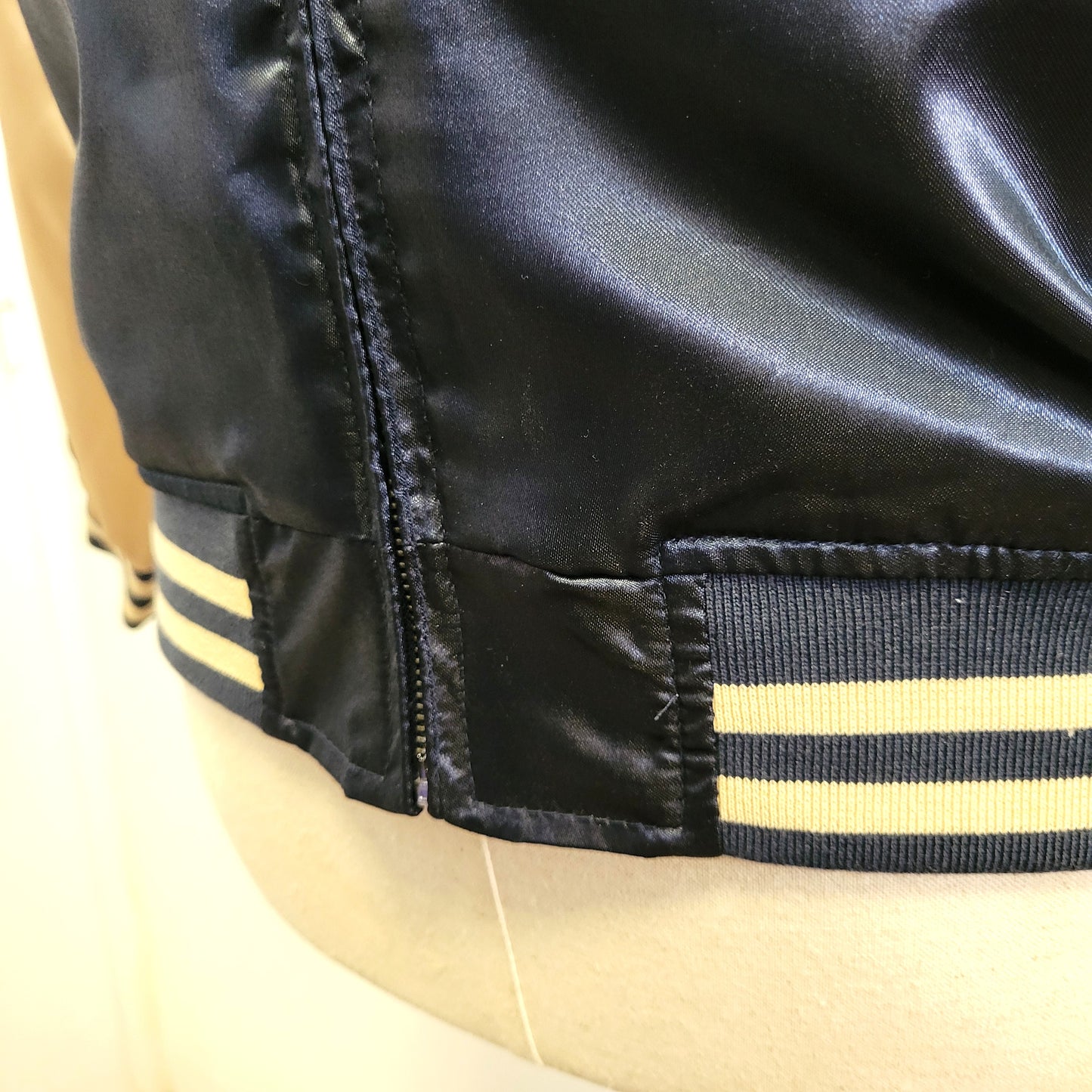 Sukajan Koi and Dragon - Navy