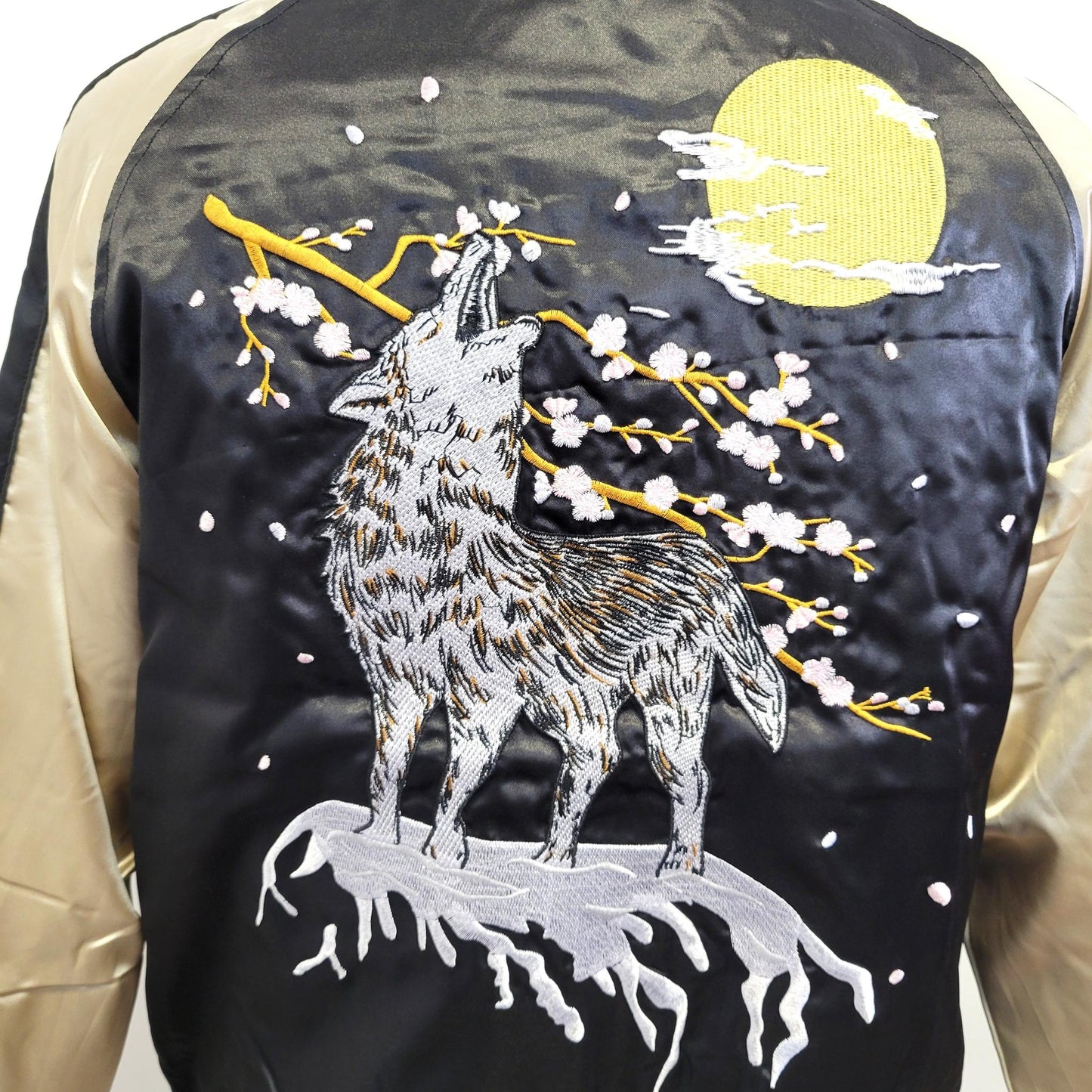 Sukajan Gin Dragon- Black