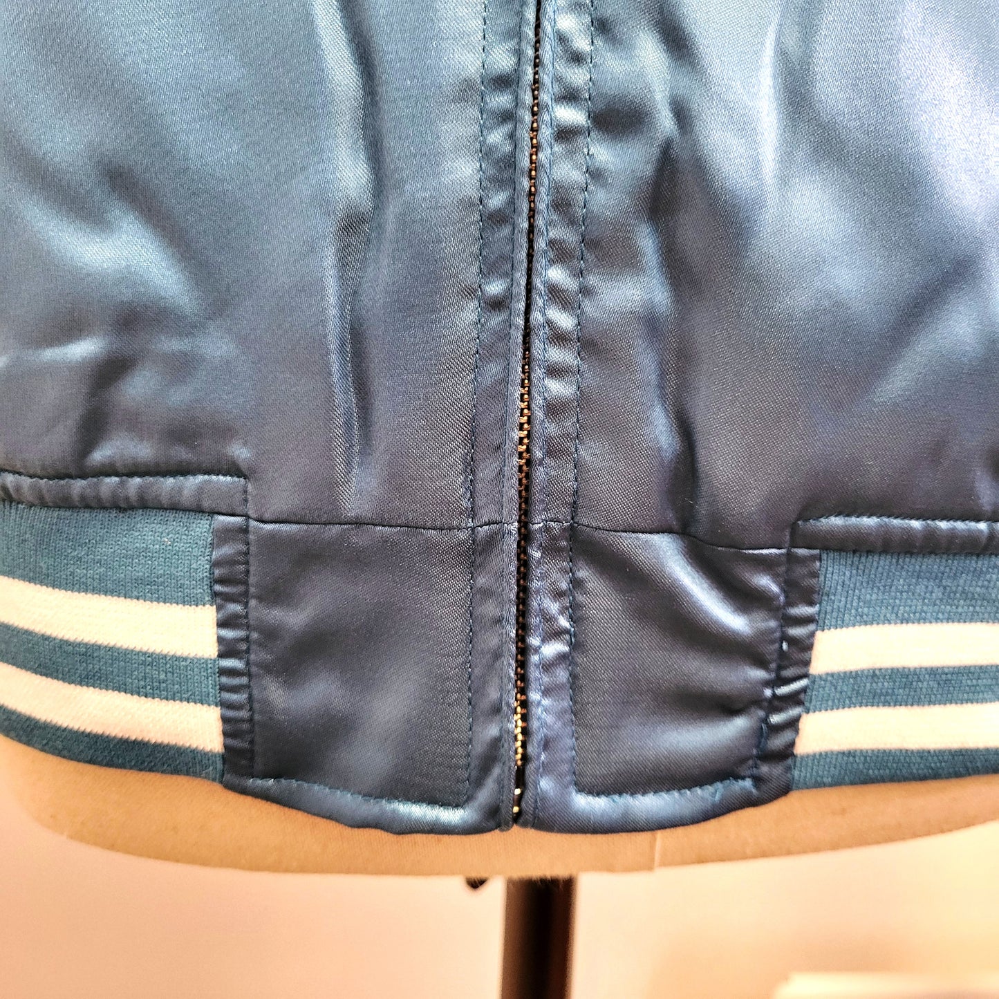 Sukajan Koi and Dragon - Navy