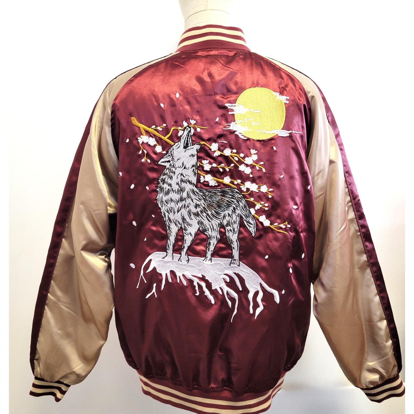 Sukajan Gin Dragon- Black