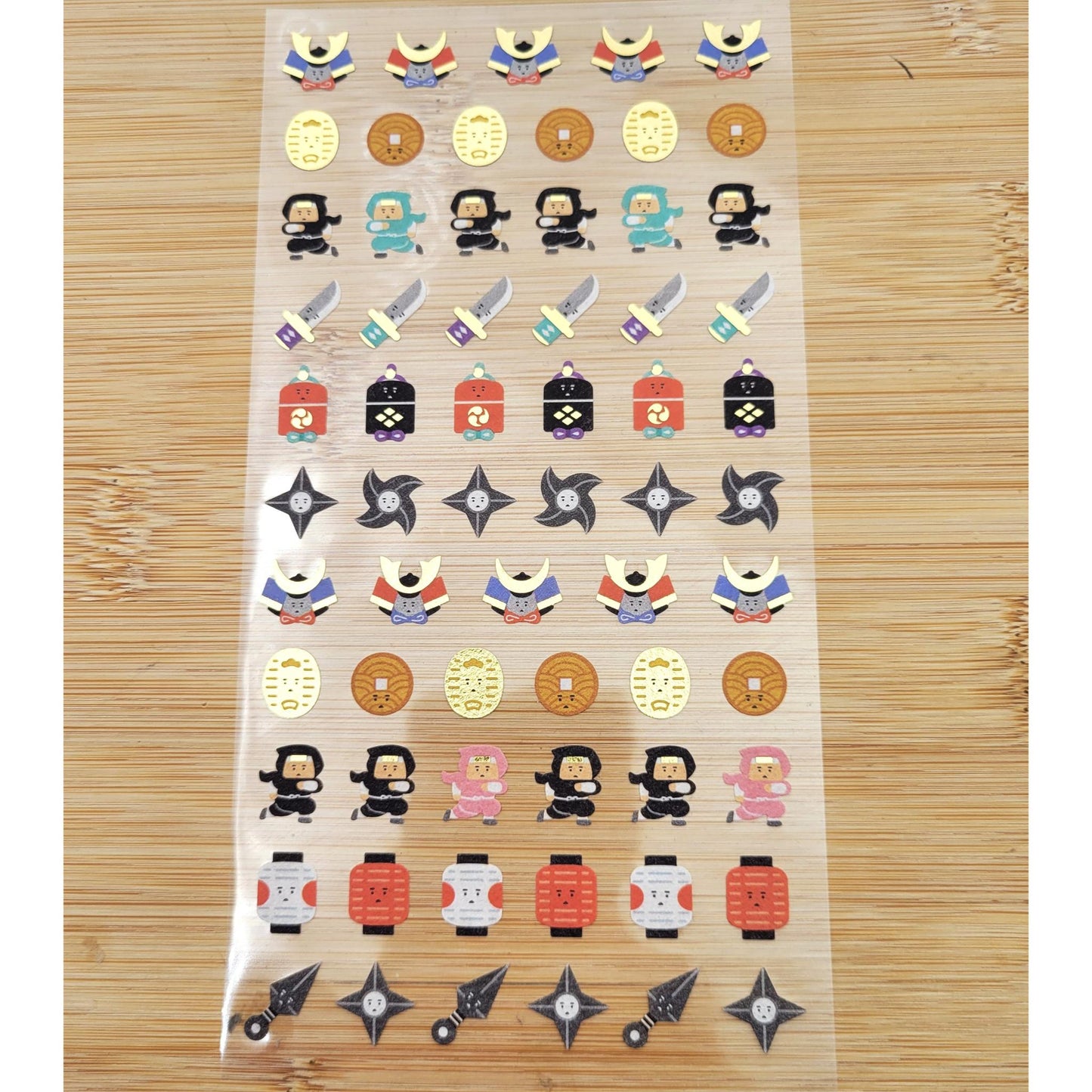 Japanese Stickers – Stickers: Mount Fuji, Ninja and Maneki-neko