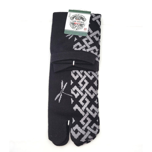 Chaussettes Japonaises Tabi - Motif Libellule - Taille EU40-45