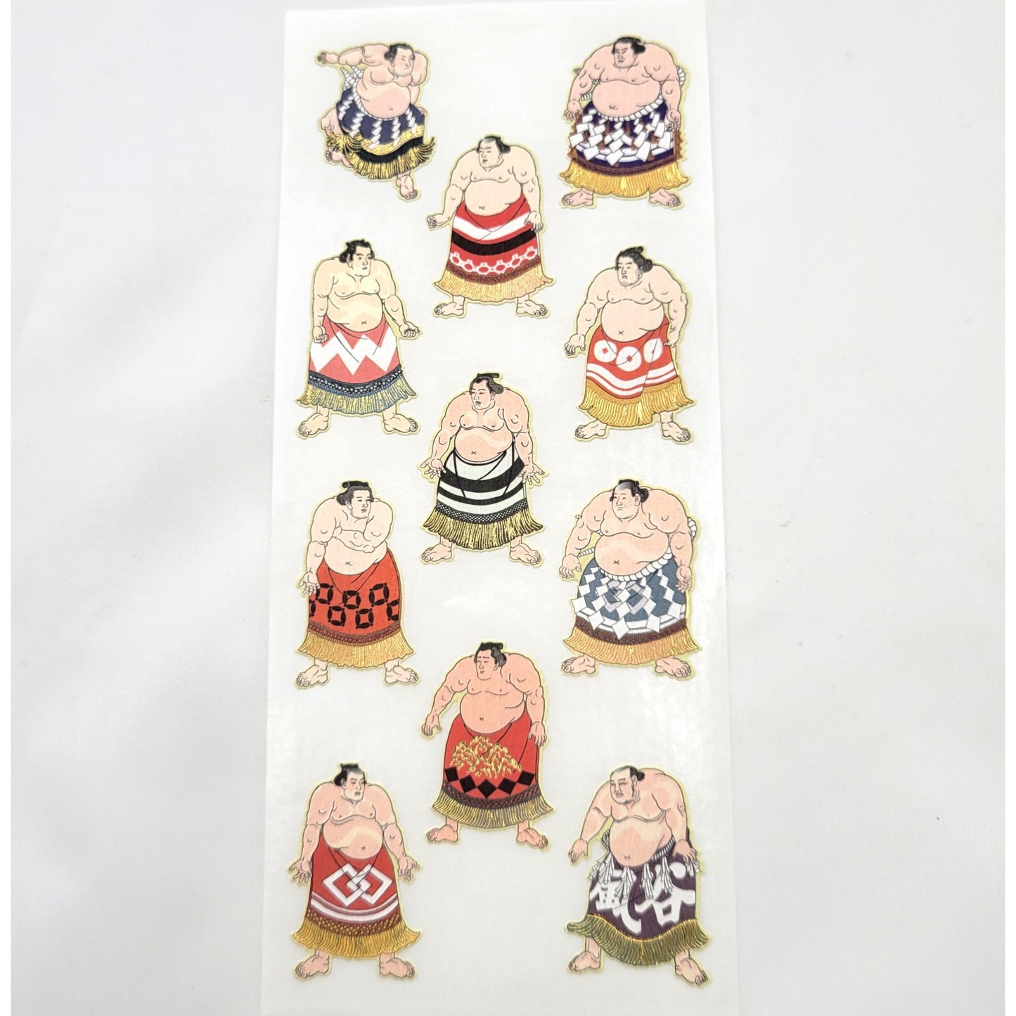 Japanese Stickers: Sumo Wrestler Design Sticker