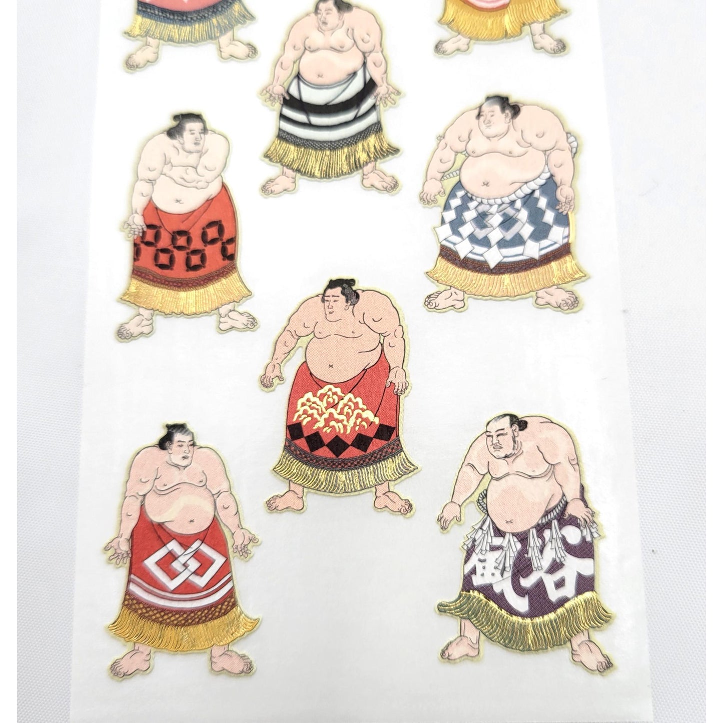 Japanese Stickers: Sumo Wrestler Design Sticker