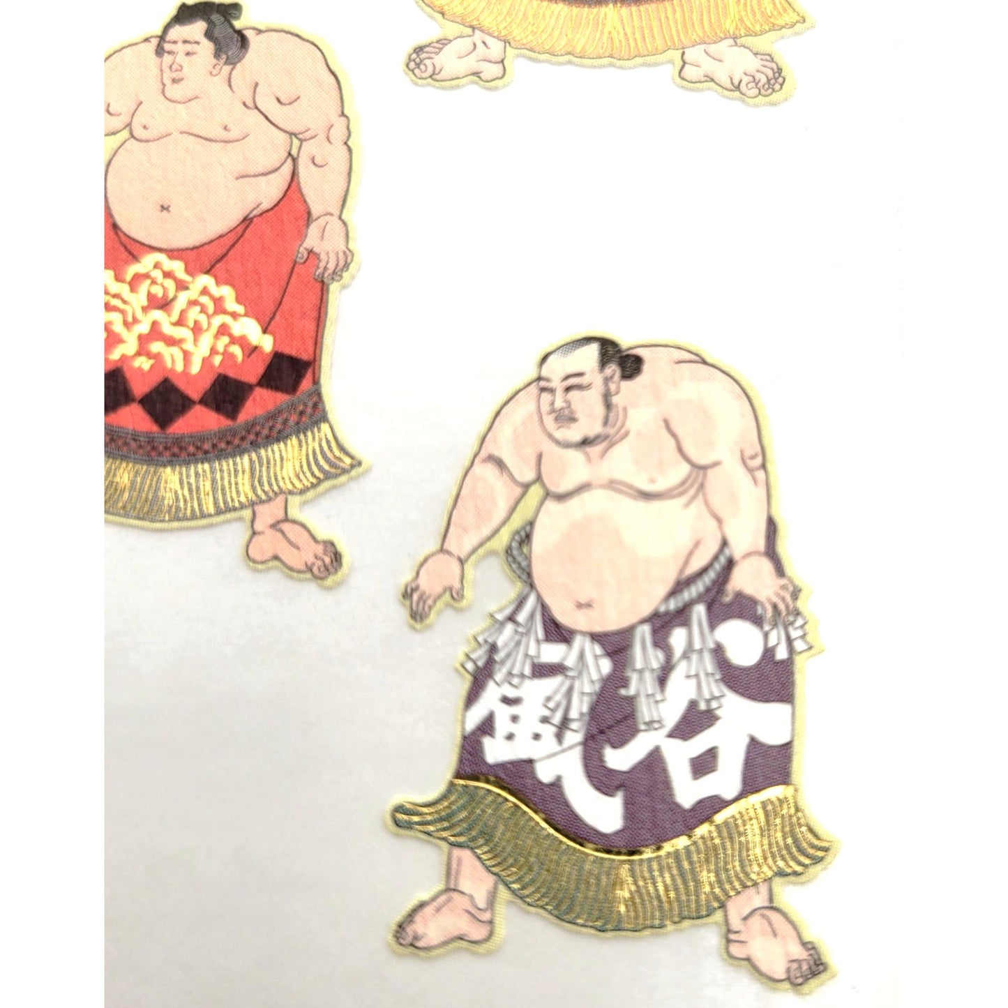 Japanese Stickers: Sumo Wrestler Design Sticker